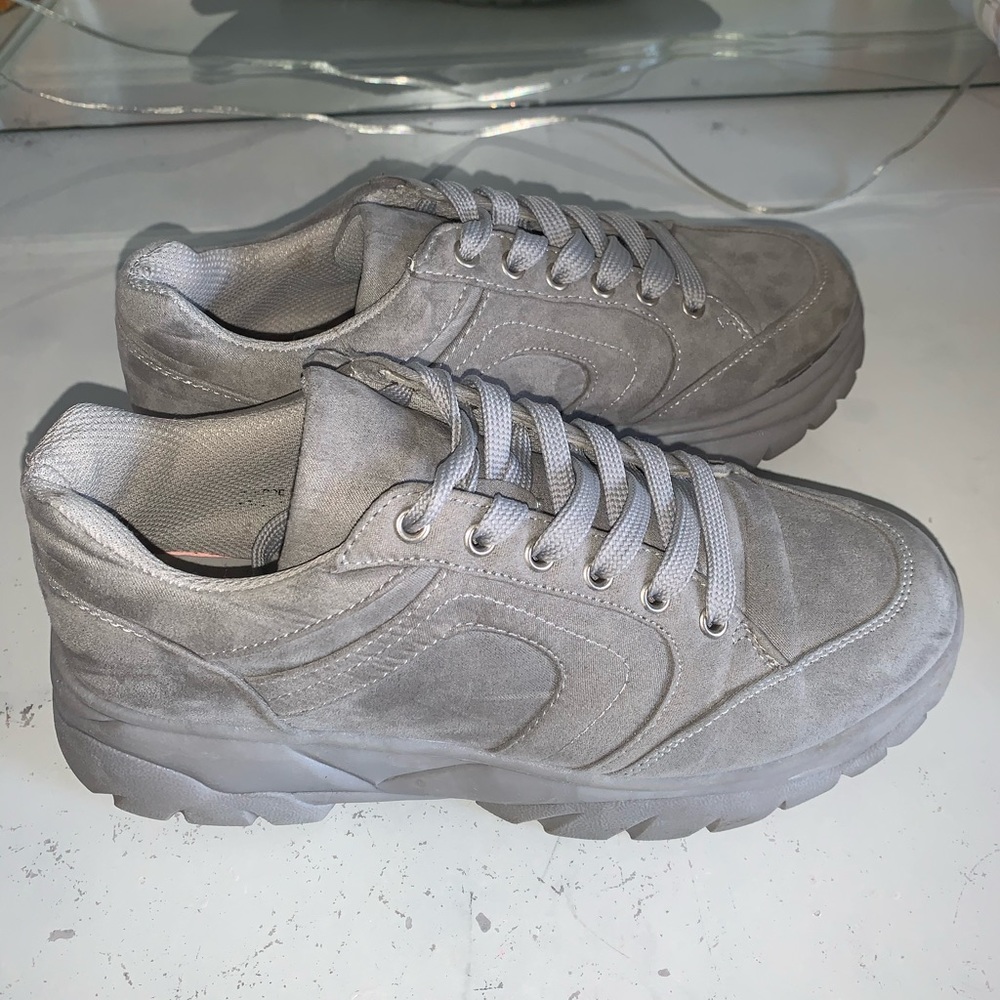 Grey Sneakers Excellent Condition